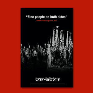 Fine People Poster - Oversized 24" x 36"